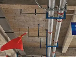 南皮管廊支架的安装方法